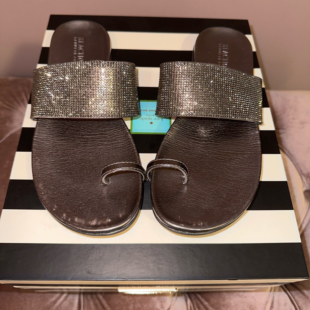 Reaction Kenneth Cole Bling Slim Tracks 2 Sandals